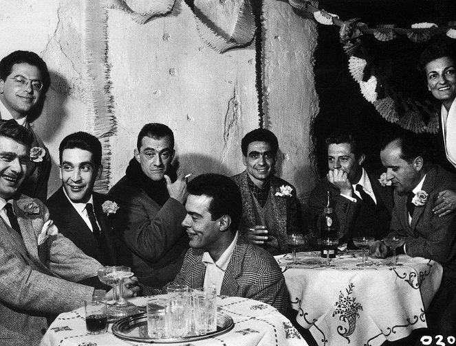 Duels : Visconti, Fellini, duel à l'italienne - Filmfotók - Luchino Visconti, Marcello Mastroianni, Nino Rota