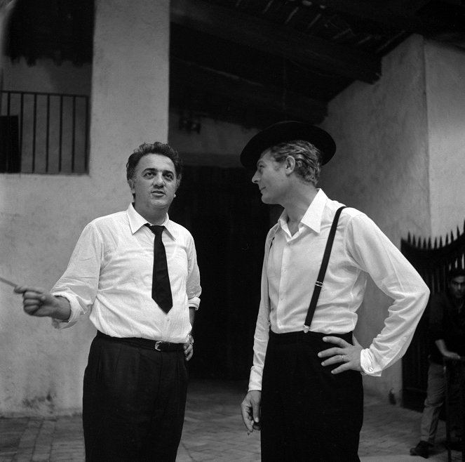 Rivali: Visconti verzus Fellini - Z filmu - Federico Fellini, Marcello Mastroianni