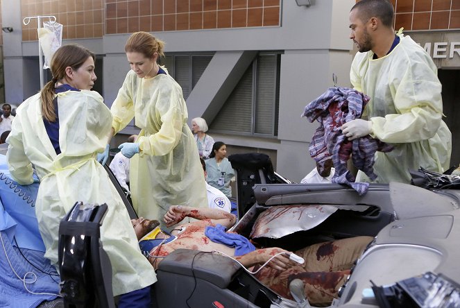 Grey's Anatomy - Die jungen Ärzte - Die Zeit steht still (2) - Filmfotos - Ellen Pompeo, Sarah Drew, Jesse Williams