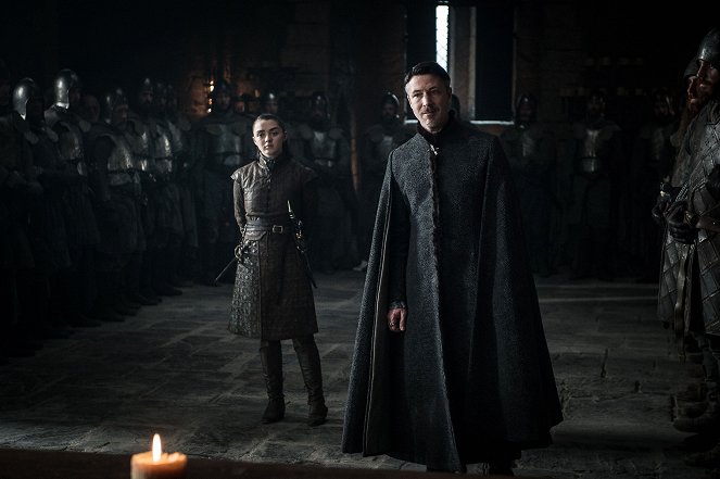 Game of Thrones - Le Dragon et le Loup - Film - Maisie Williams, Aidan Gillen