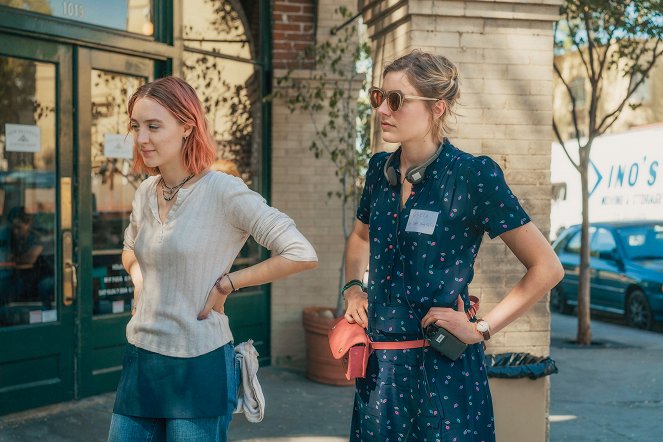 Lady Bird - Dreharbeiten - Saoirse Ronan, Greta Gerwig