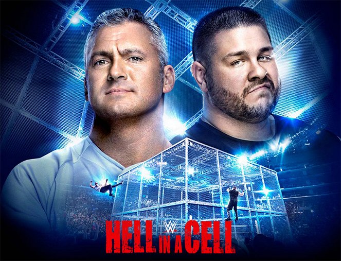 WWE Hell in a Cell - Werbefoto - Shane McMahon, Kevin Steen