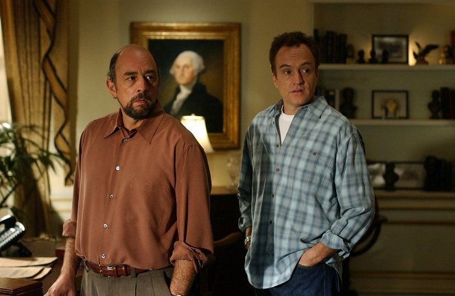 Os Homens do Presidente - Do filme - Richard Schiff, Bradley Whitford