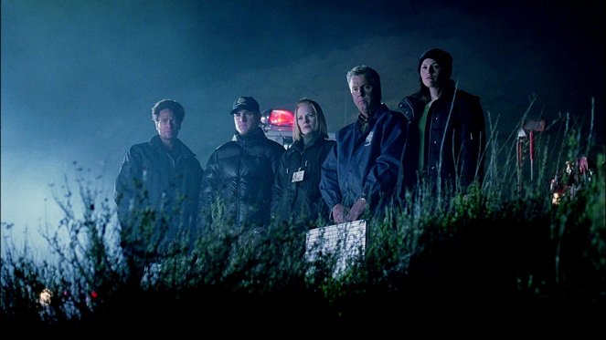 CSI - Den Tätern auf der Spur - Letzte Ausfahrt - Filmfotos - Gary Dourdan, George Eads, Marg Helgenberger, William Petersen, Jorja Fox