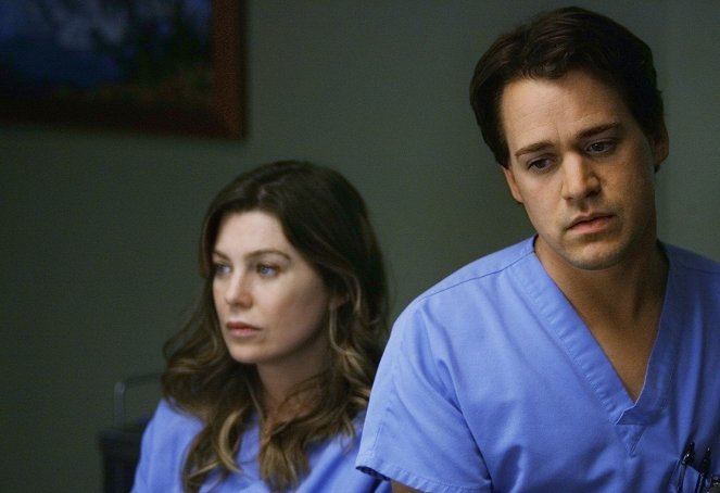Grey's Anatomy - Die jungen Ärzte - Liebesbrief im Aufzug - Filmfotos - Ellen Pompeo, T.R. Knight