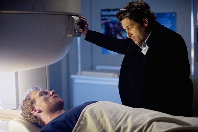 Grey's Anatomy - Die jungen Ärzte - Liebesbrief im Aufzug - Filmfotos - Kevin McKidd, Patrick Dempsey