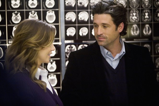 Grey's Anatomy - Die jungen Ärzte - Liebesbrief im Aufzug - Filmfotos - Ellen Pompeo, Patrick Dempsey