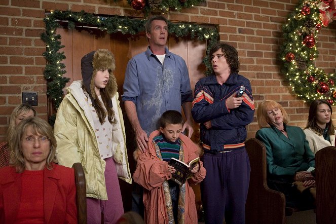A semmi közepén - Season 1 - Karácsonyi ramazuri - Filmfotók - Eden Sher, Neil Flynn, Atticus Shaffer, Charlie McDermott
