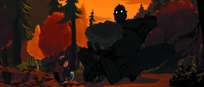 El gigante de hierro - De la película