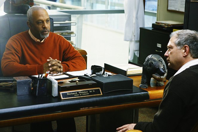 Grey's Anatomy - Season 5 - No Good at Saying Sorry (One More Chance) - Photos - James Pickens Jr., Jeff Perry