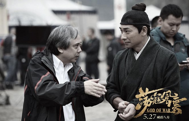Bůh války - Z natáčení - Gordon Chan, Vincent Zhao