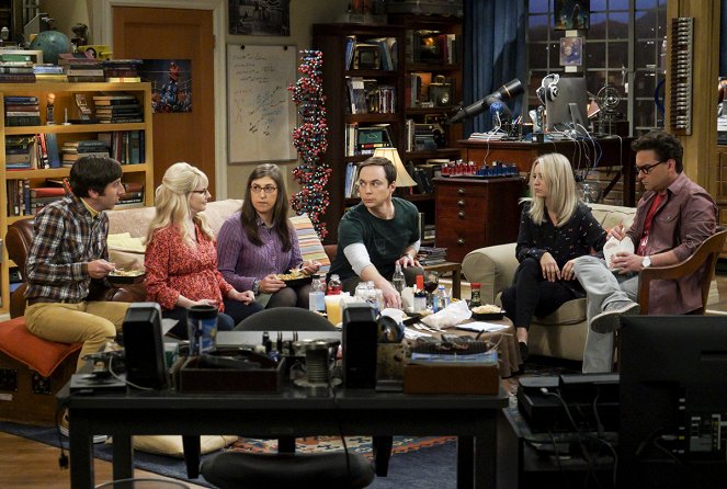 The Big Bang Theory - Season 11 - The Retraction Reaction - Photos - Simon Helberg, Melissa Rauch, Mayim Bialik, Jim Parsons, Kaley Cuoco, Johnny Galecki
