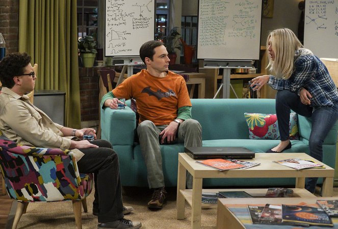 The Big Bang Theory - Season 11 - The Retraction Reaction - Photos - Johnny Galecki, Jim Parsons, Kaley Cuoco