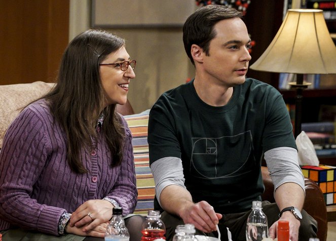 The Big Bang Theory - Season 11 - Das Romulaner-Getränk - Filmfotos - Mayim Bialik, Jim Parsons