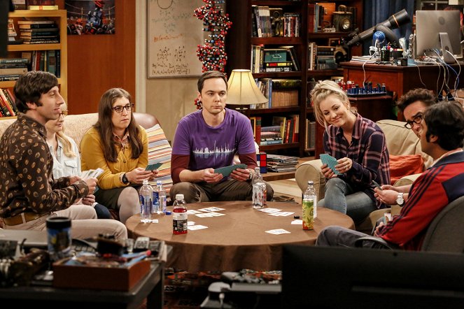 The Big Bang Theory - Season 11 - The Relaxation Integration - Photos - Simon Helberg, Melissa Rauch, Mayim Bialik, Jim Parsons, Kaley Cuoco, Johnny Galecki
