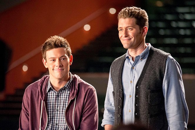 Glee - Lights Out - Photos - Cory Monteith, Matthew Morrison