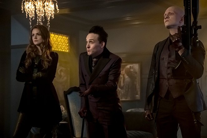 Gotham - The Fear Reaper - Photos - Maggie Geha, Robin Lord Taylor, Anthony Carrigan