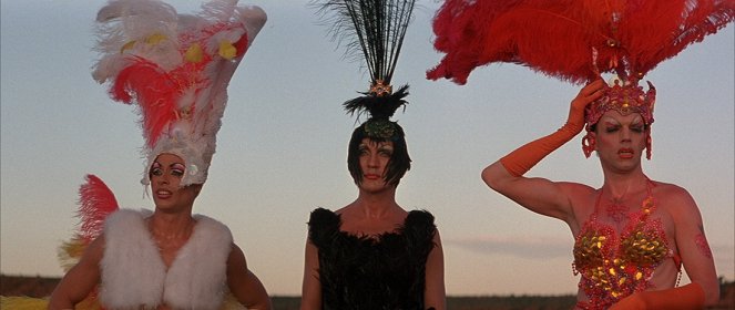 Dobrodružství Priscilly, královny pouště - Z filmu - Guy Pearce, Terence Stamp, Hugo Weaving