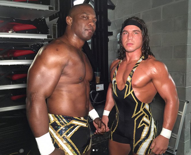 WWE Hell in a Cell - Tournage - Shelton Benjamin, Chas Betts