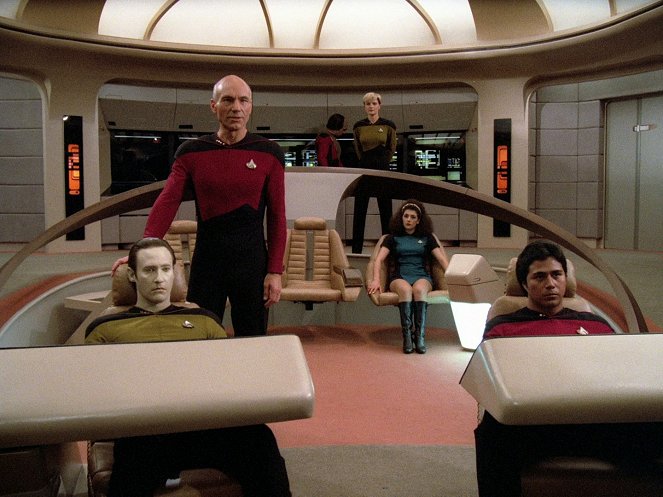 Star Trek: Następne pokolenie - Season 1 - Spotkanie w Farpoint - Z filmu - Brent Spiner, Patrick Stewart