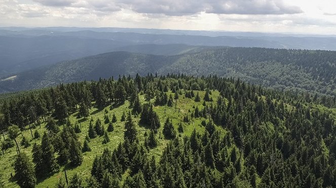 Csehország madártávlatból - A kelet és nyugat hegységei - Filmfotók