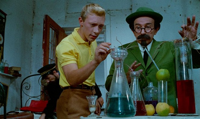 Tintin et les oranges bleues - Do filme - Jean-Pierre Talbot, Félix Fernández
