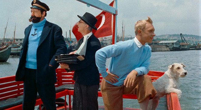 Tintin and the Mystery of the Golden Fleece - Photos - Georges Wilson, Jean-Pierre Talbot