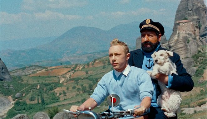 Tintin et le mystère de la Toison d'Or - Van film - Jean-Pierre Talbot, Georges Wilson