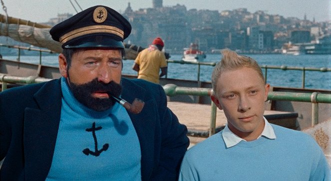 Tintin et le mystère de la Toison d'Or - Filmfotók - Georges Wilson, Jean-Pierre Talbot