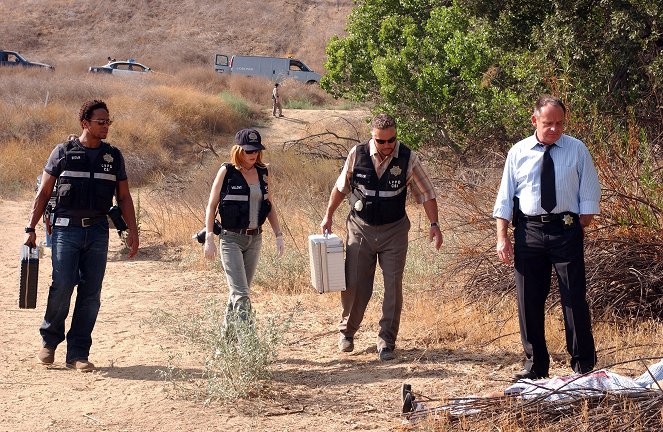 CSI: Kryminalne zagadki Las Vegas - Plony - Z filmu - Gary Dourdan, Marg Helgenberger, William Petersen, Paul Guilfoyle