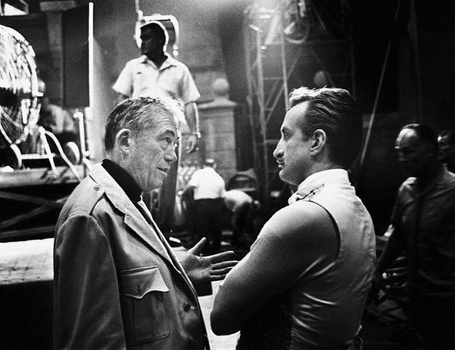Yhdestoista murha - Kuvat kuvauksista - John Huston, George C. Scott