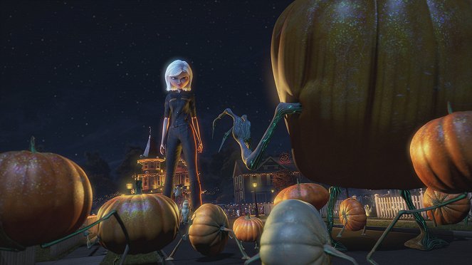 Monsters vs Aliens: Mutant Pumpkins from Outer Space - Van film