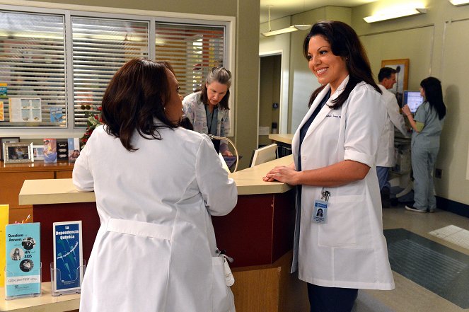 Grey's Anatomy - Season 9 - Idle Hands - Photos - Chandra Wilson, Sara Ramirez