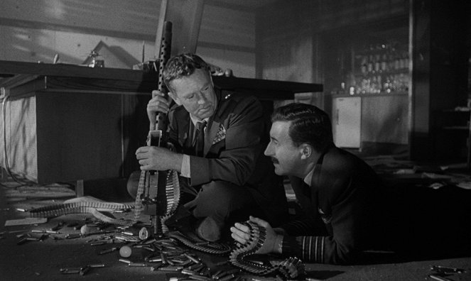 Doktor Strangelove, lub jak przestałem się martwić i pokochałem bombę - Z filmu - Sterling Hayden, Peter Sellers