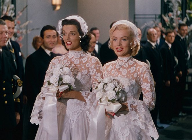 Gentlemen Prefer Blondes - Do filme - Jane Russell, Marilyn Monroe