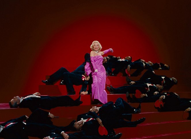 Los caballeros las prefieren rubias - De la película - Marilyn Monroe
