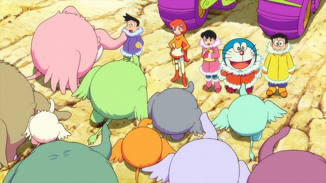 Eiga Doraemon: Nobita no nankjoku kačikoči daibóken - De filmes