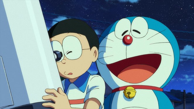 Eiga Doraemon: Nobita no nankjoku kačikoči daibóken - De la película
