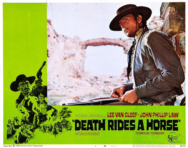 Death Rides a Horse - Lobby Cards - John Phillip Law