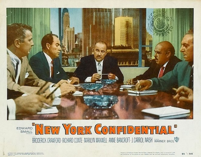 New York Confidential - Lobby karty - Broderick Crawford
