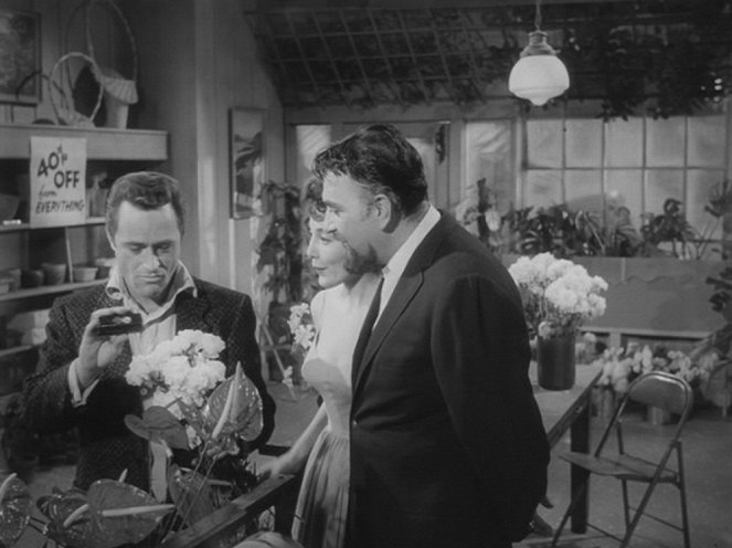 Malý obchod hrůz - Z filmu - Dick Miller, Jackie Joseph, Mel Welles
