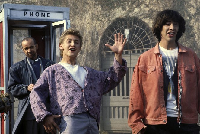 Bill & Ted's Excellent Adventure - Photos - George Carlin, Alex Winter, Keanu Reeves