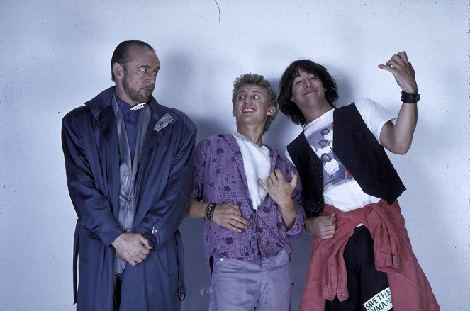 Bill & Ted's Excellent Adventure - Promo - George Carlin, Alex Winter, Keanu Reeves