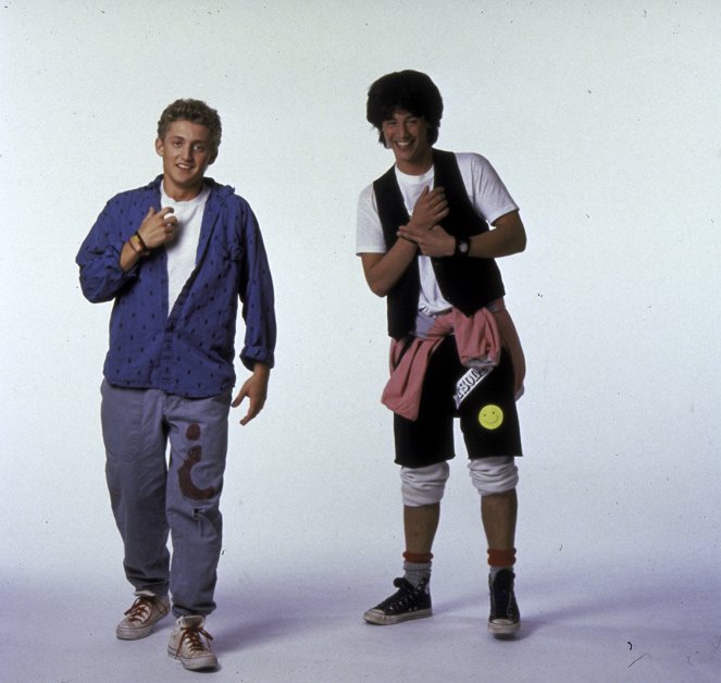 Bill & Ted's verrückte Reise durch die Zeit - Werbefoto - Alex Winter, Keanu Reeves