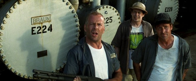 Armageddon - Do filme - Bruce Willis, Steve Buscemi, Will Patton