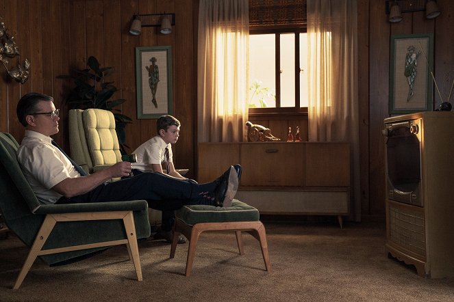 Suburbicon - Tiszta udvar, rendes ház - Filmfotók - Matt Damon, Noah Jupe