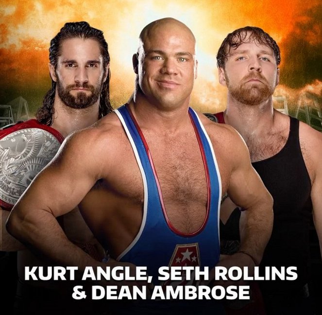 WWE TLC: Tables, Ladders & Chairs - Werbefoto - Colby Lopez, Kurt Angle, Jonathan Good