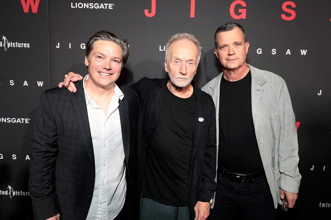 Jigsaw - Z akcií - Premiere of Lionsgate's Jigsaw - Oren Koules, Tobin Bell, Mark Burg