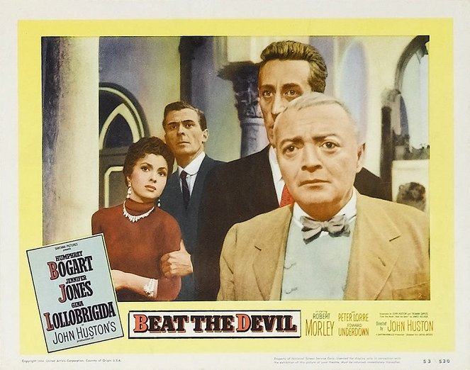 Beat the Devil - Lobby Cards - Gina Lollobrigida, Edward Underdown, Peter Lorre