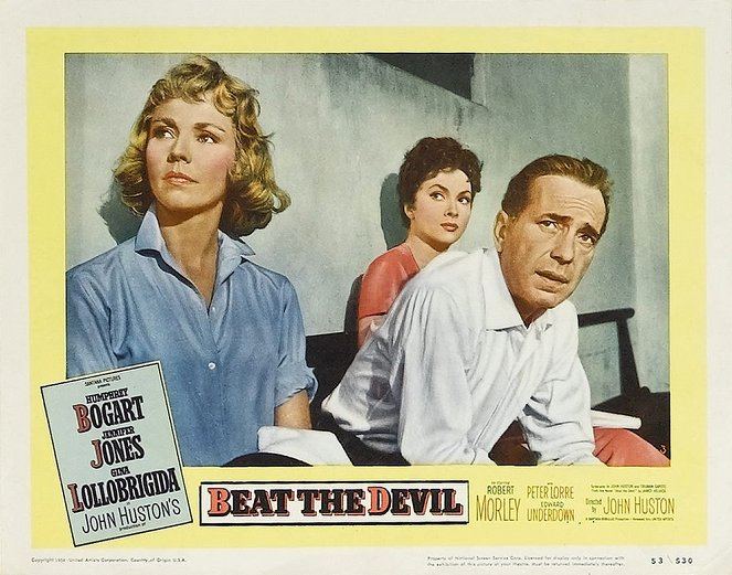 La burla del diablo - Fotocromos - Jennifer Jones, Gina Lollobrigida, Humphrey Bogart